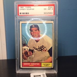 Sandy Koufax baseball card